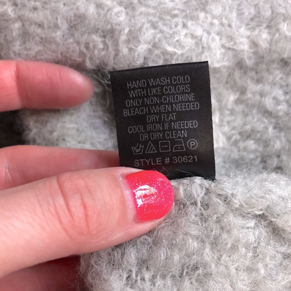 360 SWEATER | Gray Alpaca Camilla Cardigan | XS - Picture 5 of 6